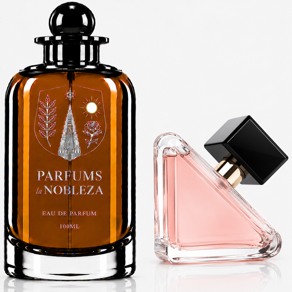 Frasco de perfume Nobleza 107 de Parfums la Nobleza