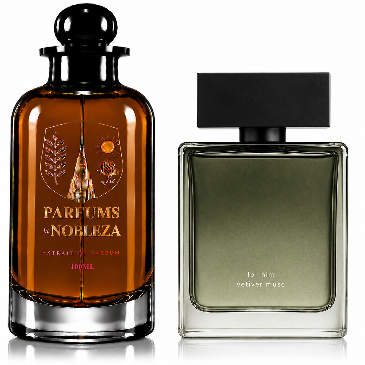 Frasco de perfume Nobleza 208 de Parfums la Nobleza