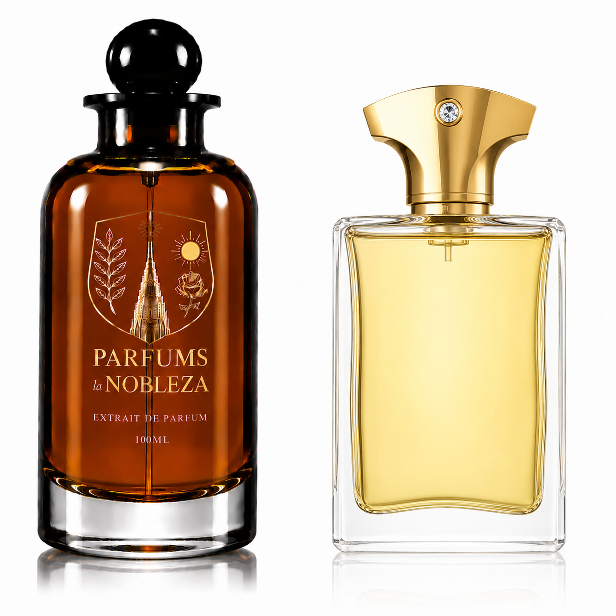 Frasco de perfume Nobleza 58 de Parfums la Nobleza
