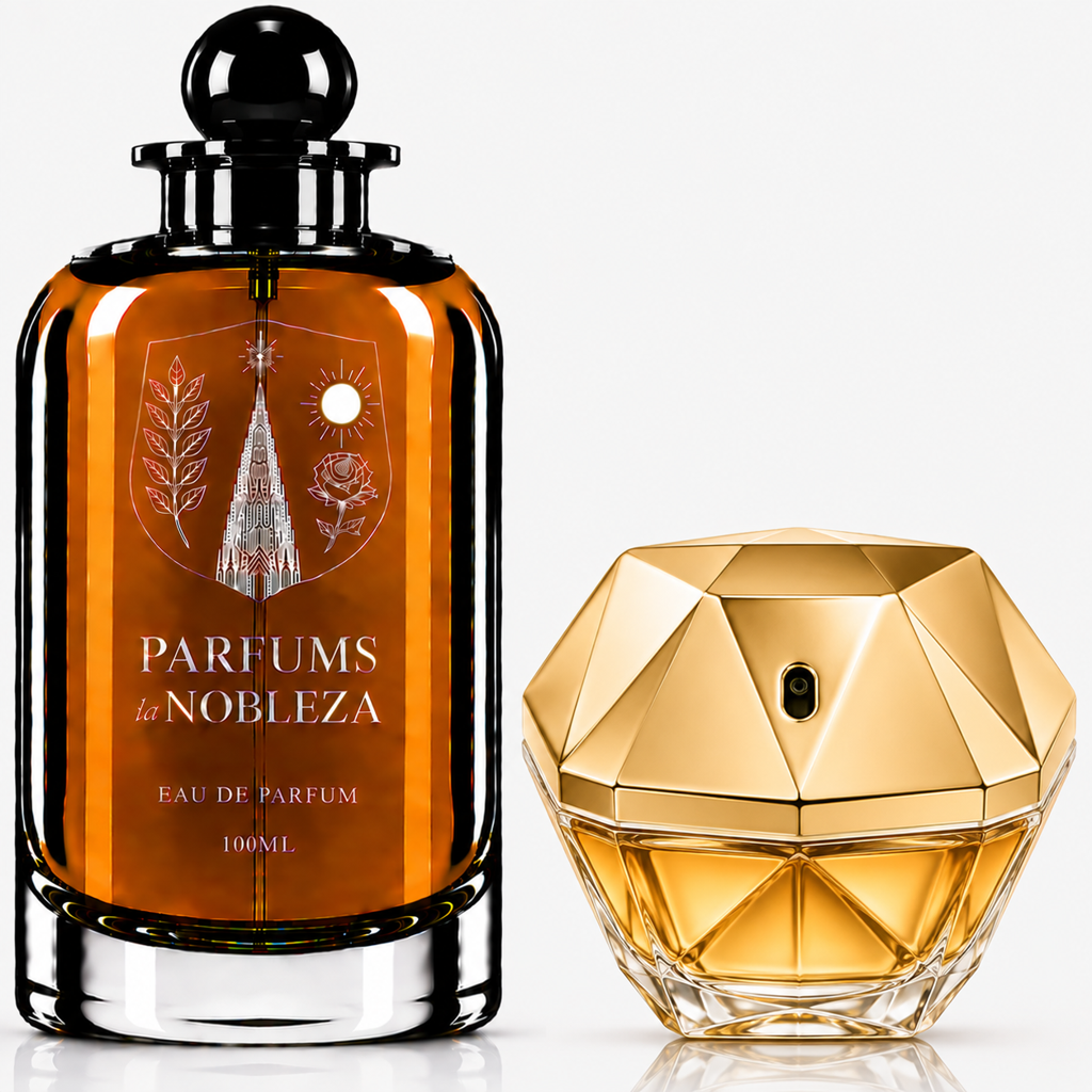 Frasco de perfume Nobleza 82 de Parfums la Nobleza