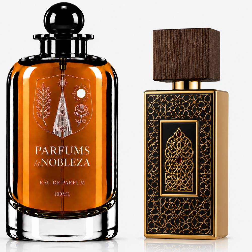 Frasco de perfume Nobleza N81 de Parfums la Nobleza