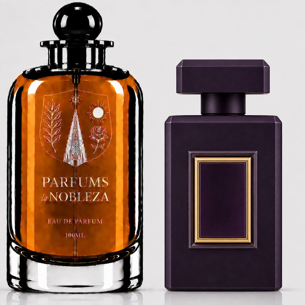 Frasco de perfume Nobleza N95 de Parfums la Nobleza